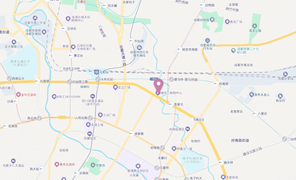 中汇国际中心位置地图